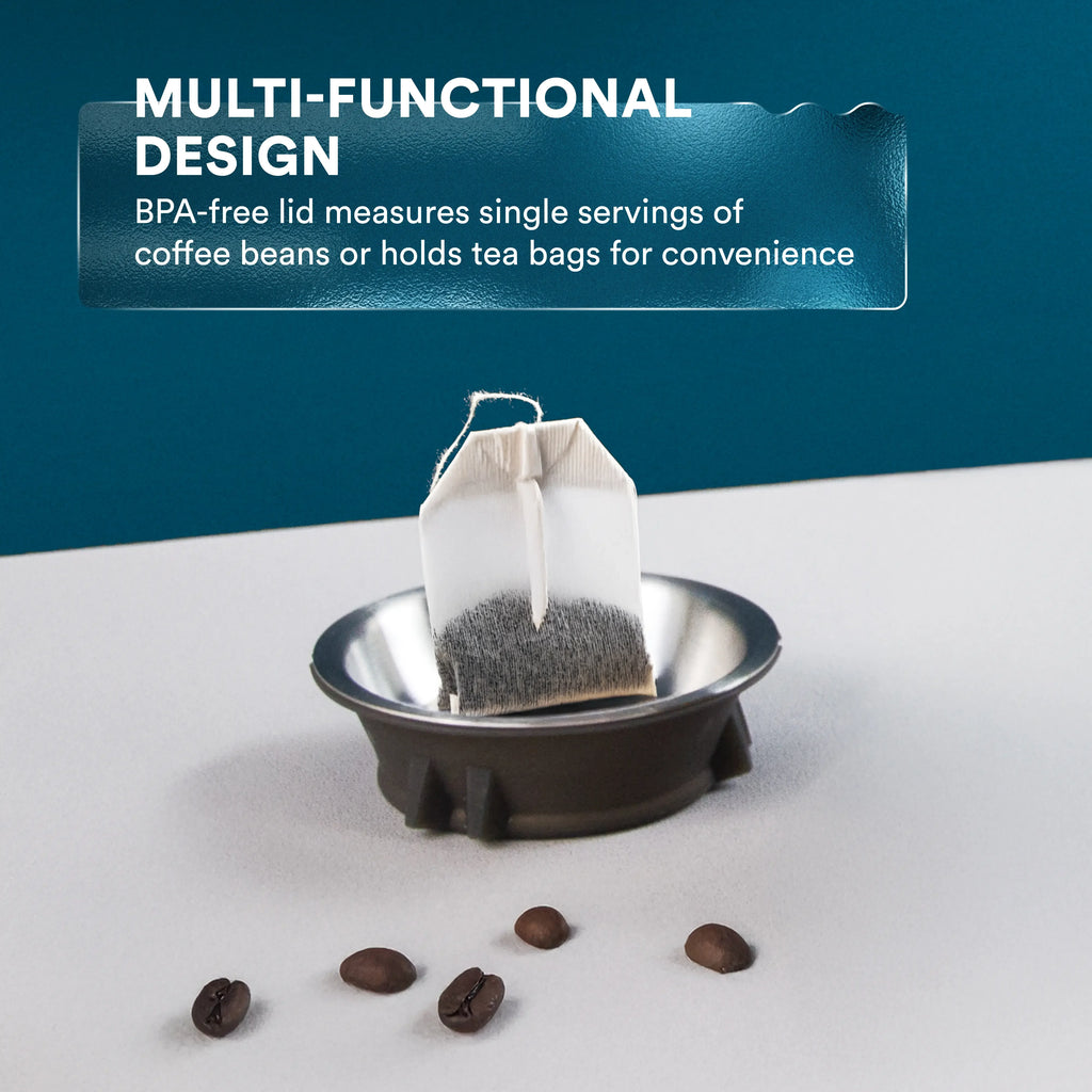 Glass Pour-Over Coffee Range Server with Lid – 20 oz or 27 oz