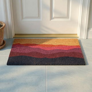 Shades of Dawn Natural Coir Doormat