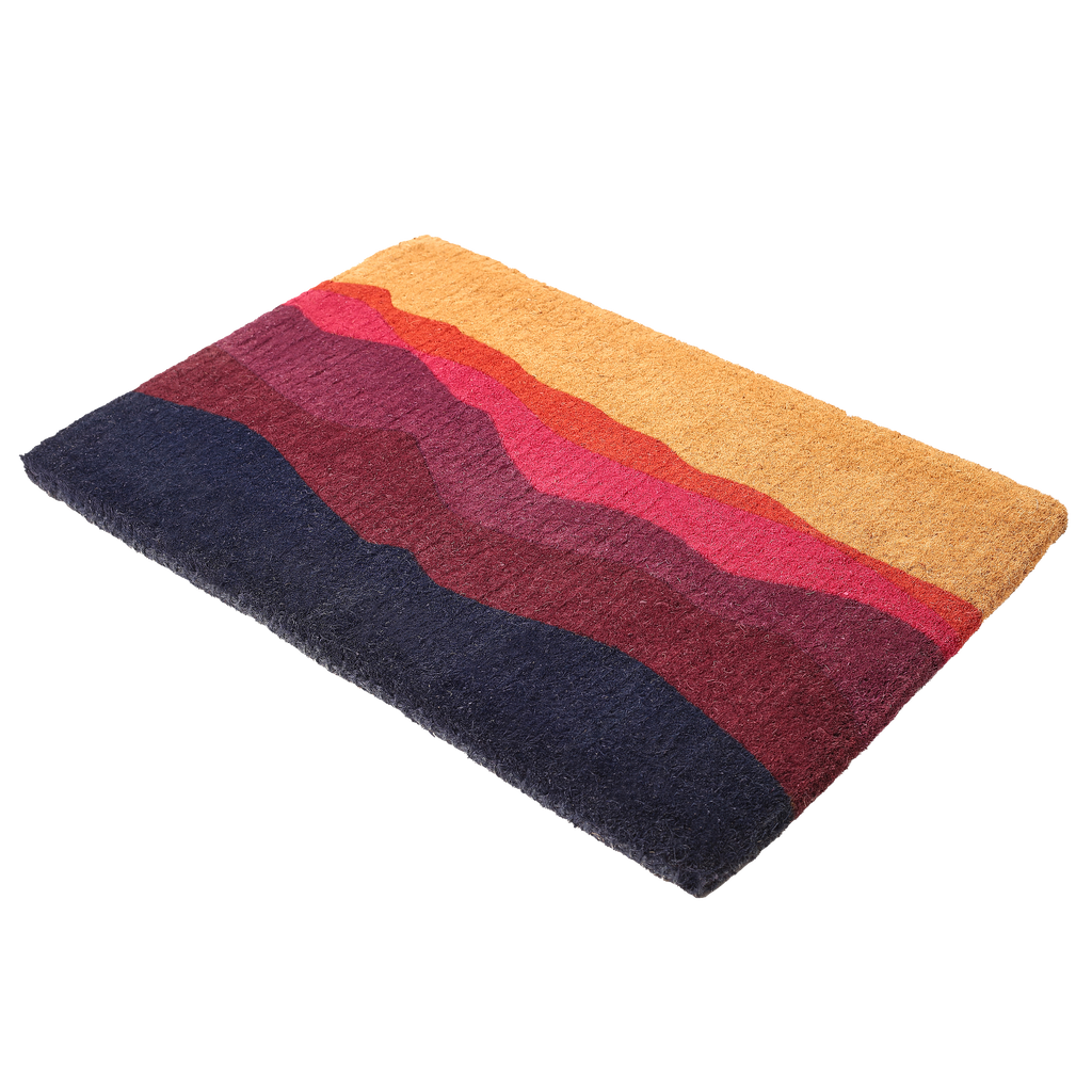 Shades of Dawn Natural Coir Doormat