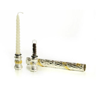 Havdala Candle and Besamim Set of 2
