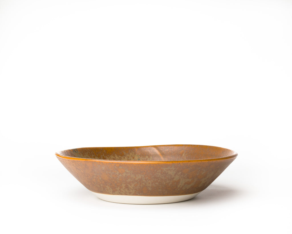 HAAND Skali Coupe 4-Piece Dinner Setting – Handcrafted Porcelain Dinnerware Set