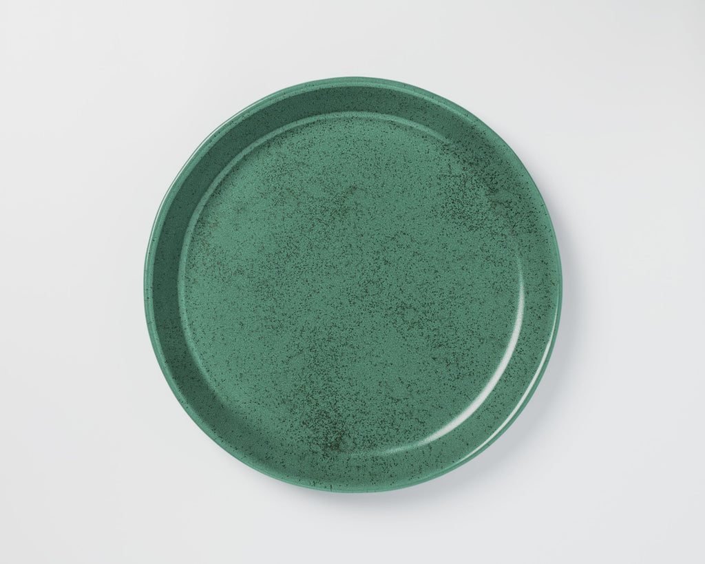 HAAND Skali Dinner Coupe Plate – Handcrafted Porcelain Dinner Plate