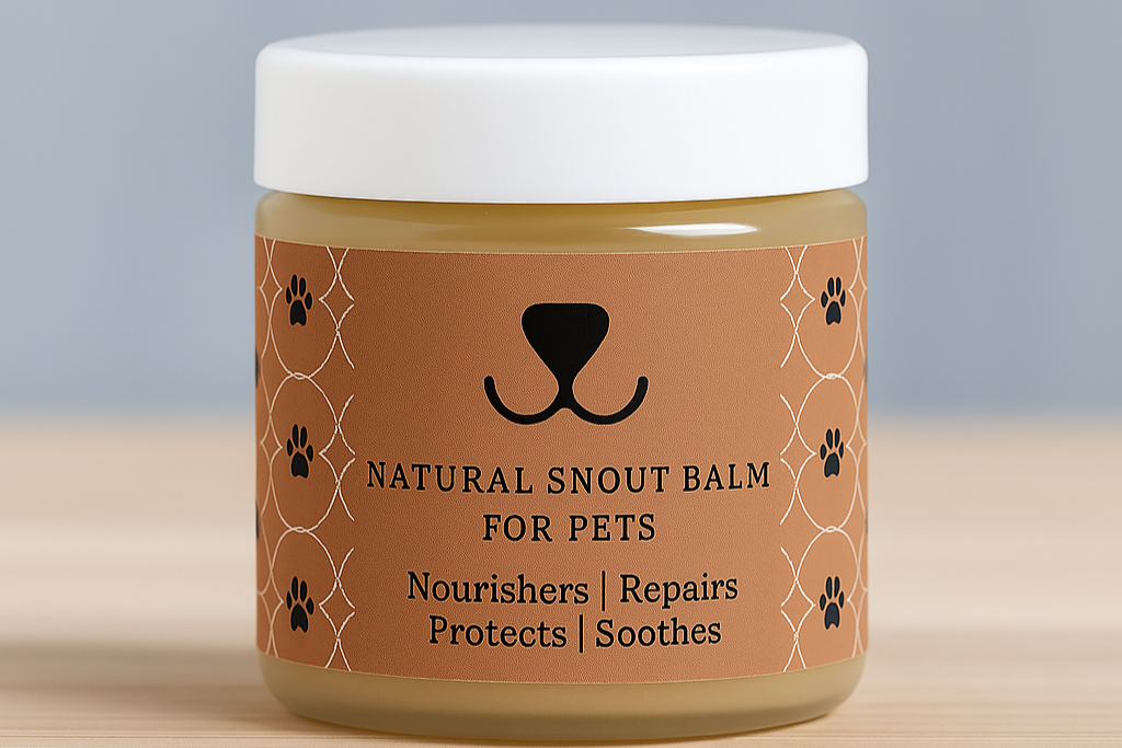 Natural Snout Balm for Pets – Moisturizing Nose Balm for Dogs & Cats | All-Natural Healing Formula