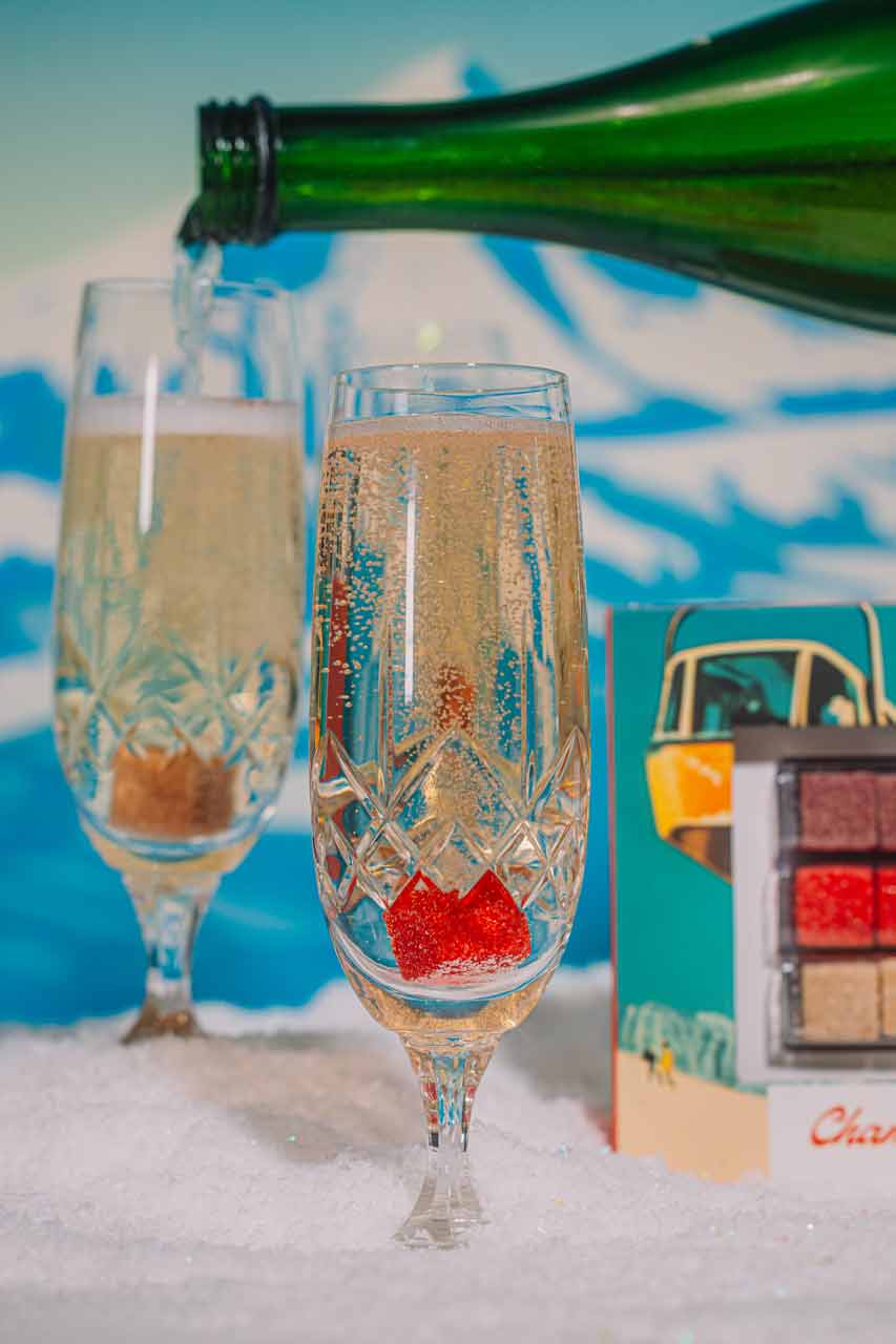 Champagne Chalet Mixer Trio