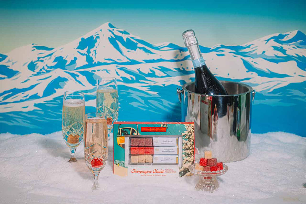 Champagne Chalet Mixer Trio
