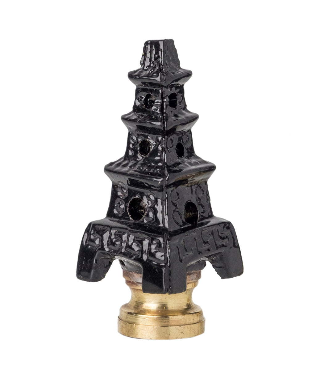Pagoda Brass Lamp Finial – Style 2