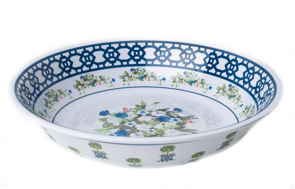 Trellis & Topiary Melamine Dinnerware Collection