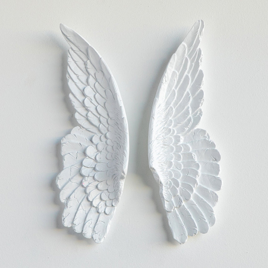 Sculpted Mini Angel Wings Wall Decor