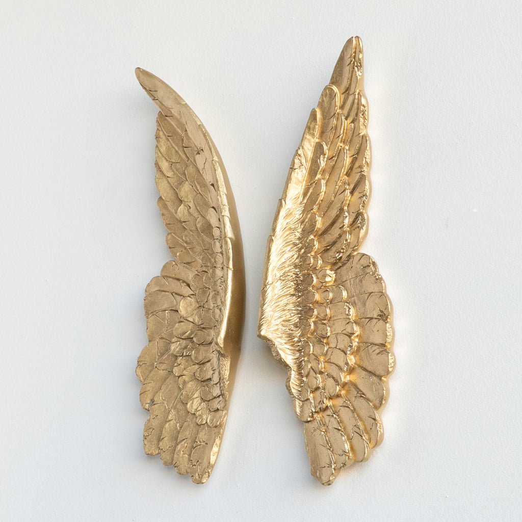 Sculpted Mini Angel Wings Wall Decor