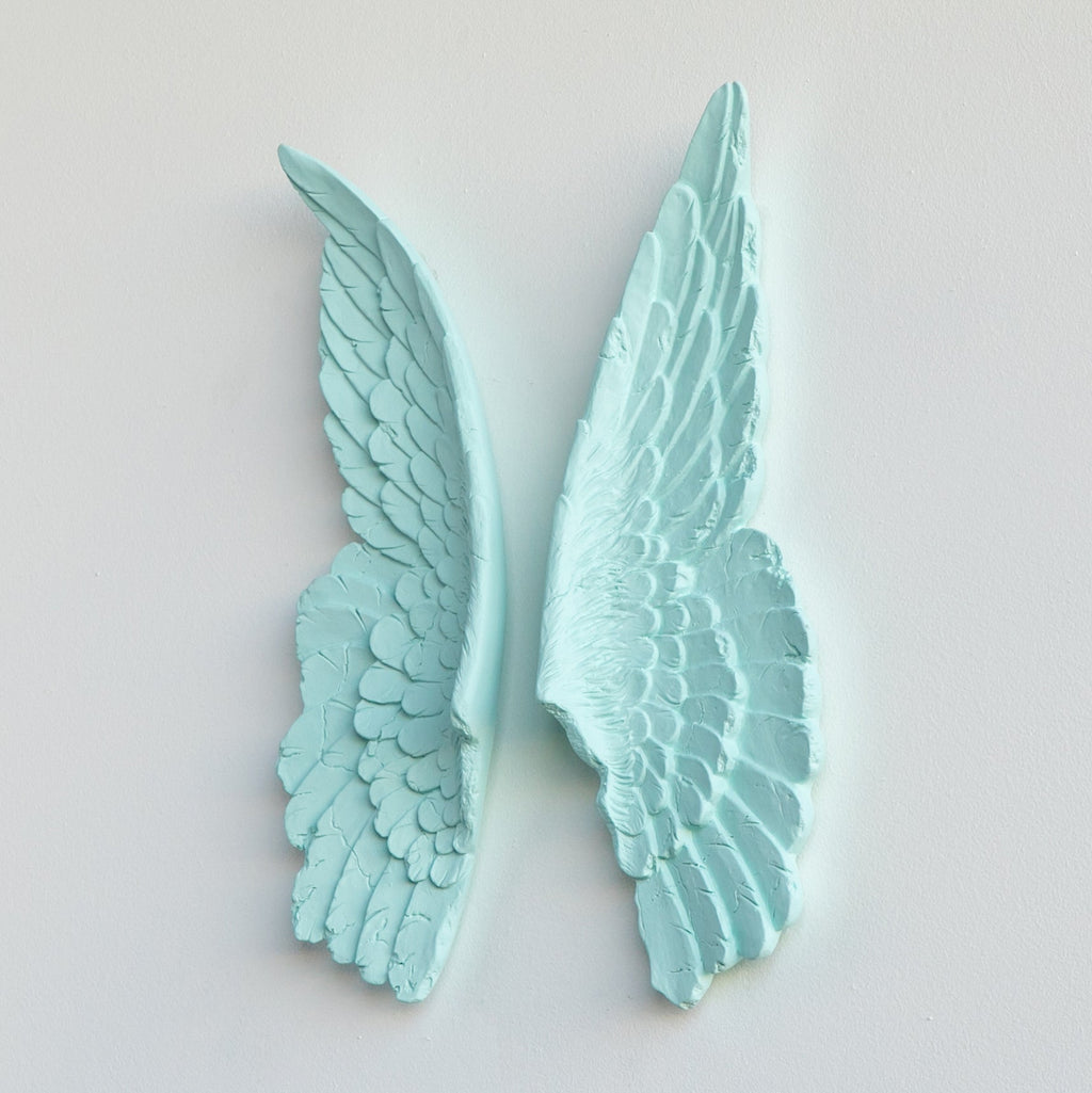 Sculpted Mini Angel Wings Wall Decor