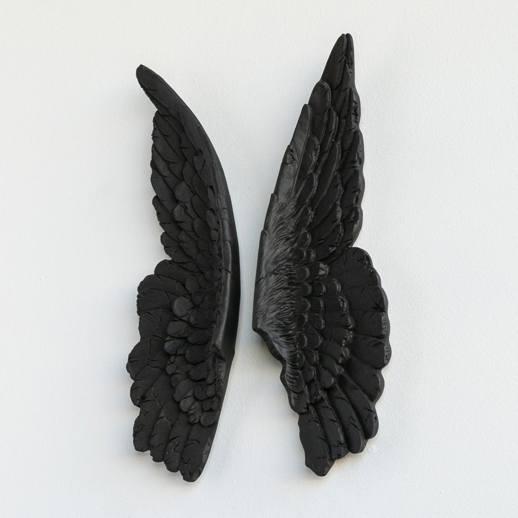 Sculpted Mini Angel Wings Wall Decor