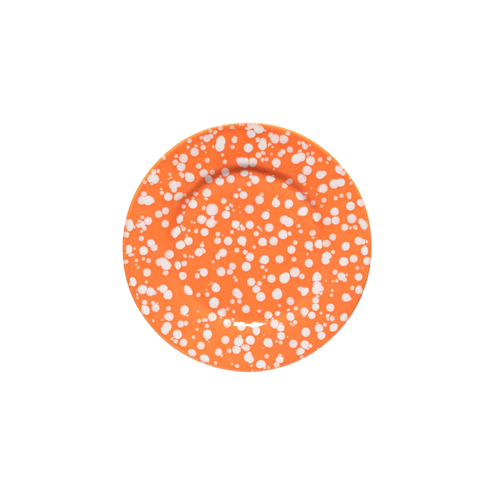 Costa Nova Rafaela Salad/ Dessert Plate - Chamomile/Cornflower Blue/Sage Green/Tangerine