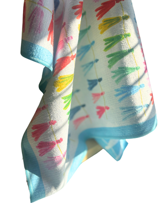 Tasslin' Double-Sided Art Tea Towel
