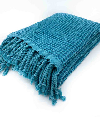 Organic Waffle Bath & Hand Towels | Soft Essentials Spa Collection