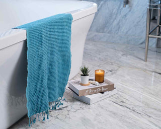 Organic Waffle Bath & Hand Towels | Soft Essentials Spa Collection