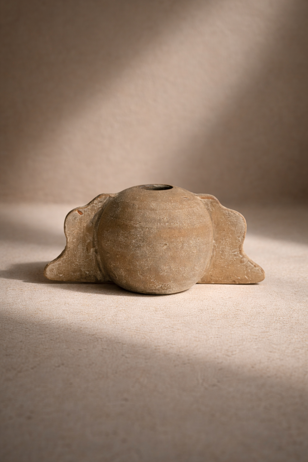 Gia Handcrafted Terracotta Decorative Vessel