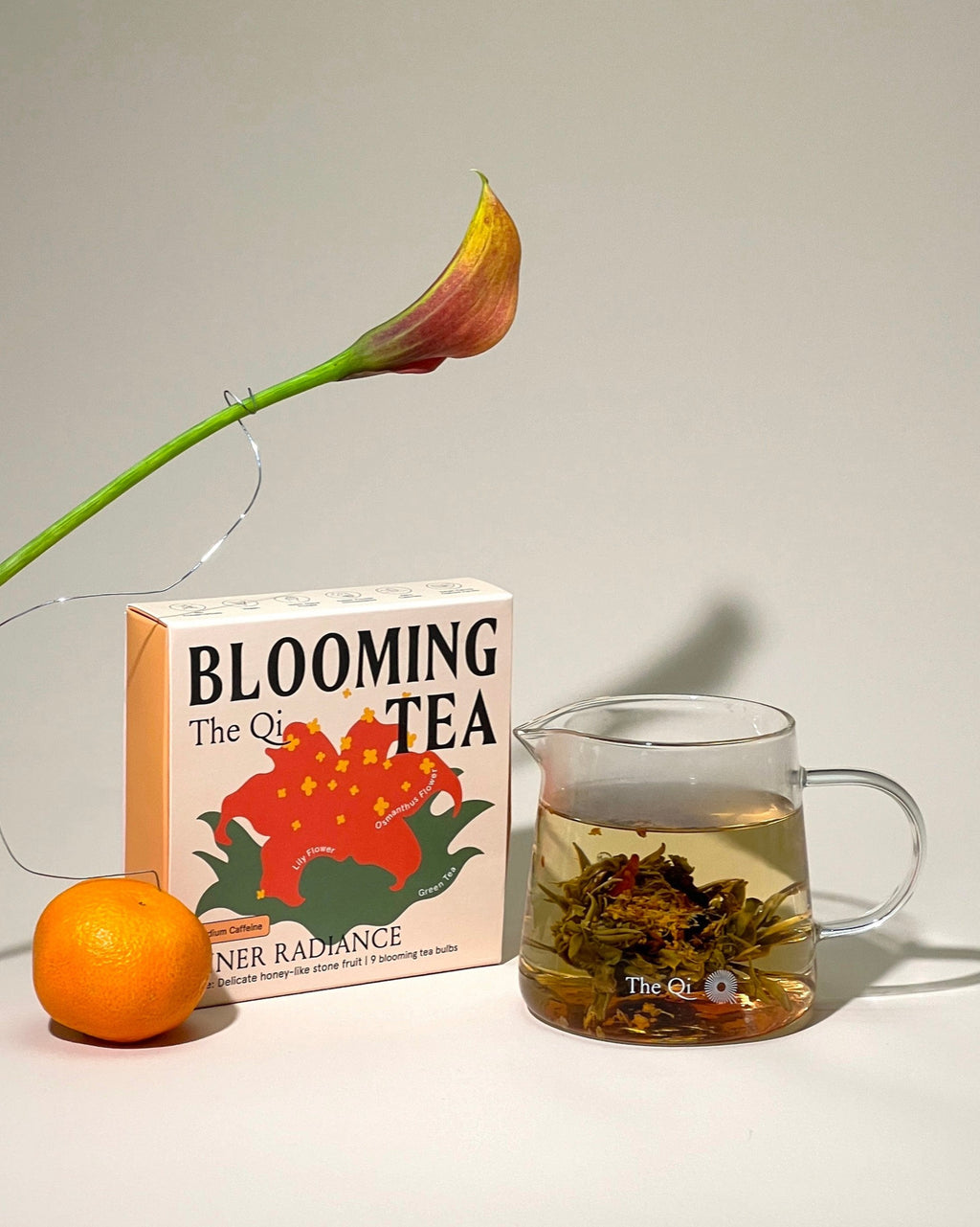 Inner Radiance Blooming Tea – Green Tea with Lily & Osmanthus