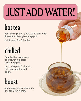 Blue Lotus Tea – Whole Flower Caffeine-Free Herbal Tea