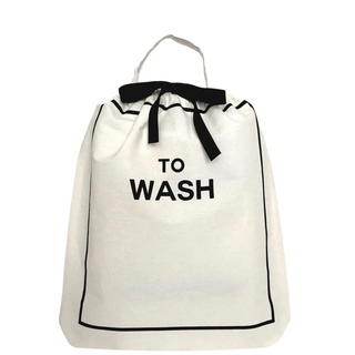To Wash Laundry Bag – Cream