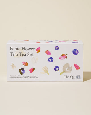 Trio Petite Flower Teas Set – New York Botanical Garden × The Qi (Limited Edition)