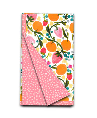Tutti Frutti Double-Sided Art Tea Towel
