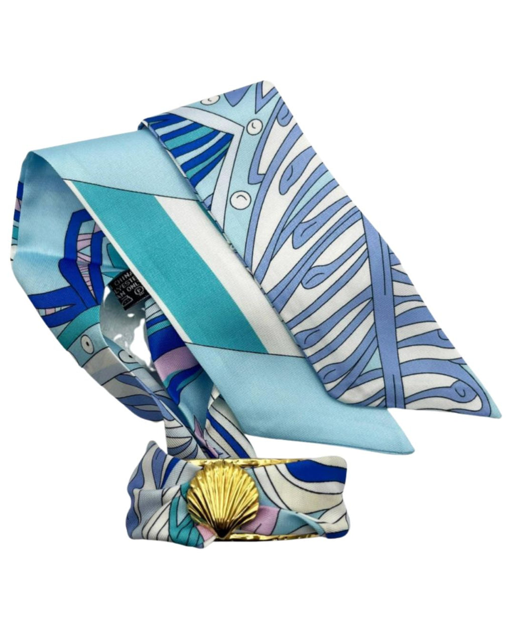 Scallop Shell Scarf Cuff