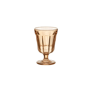 COSTA NOVA Gomos Water Glass, Bottle Green / Blush – Contemporary Colored Glass for Chic Dining