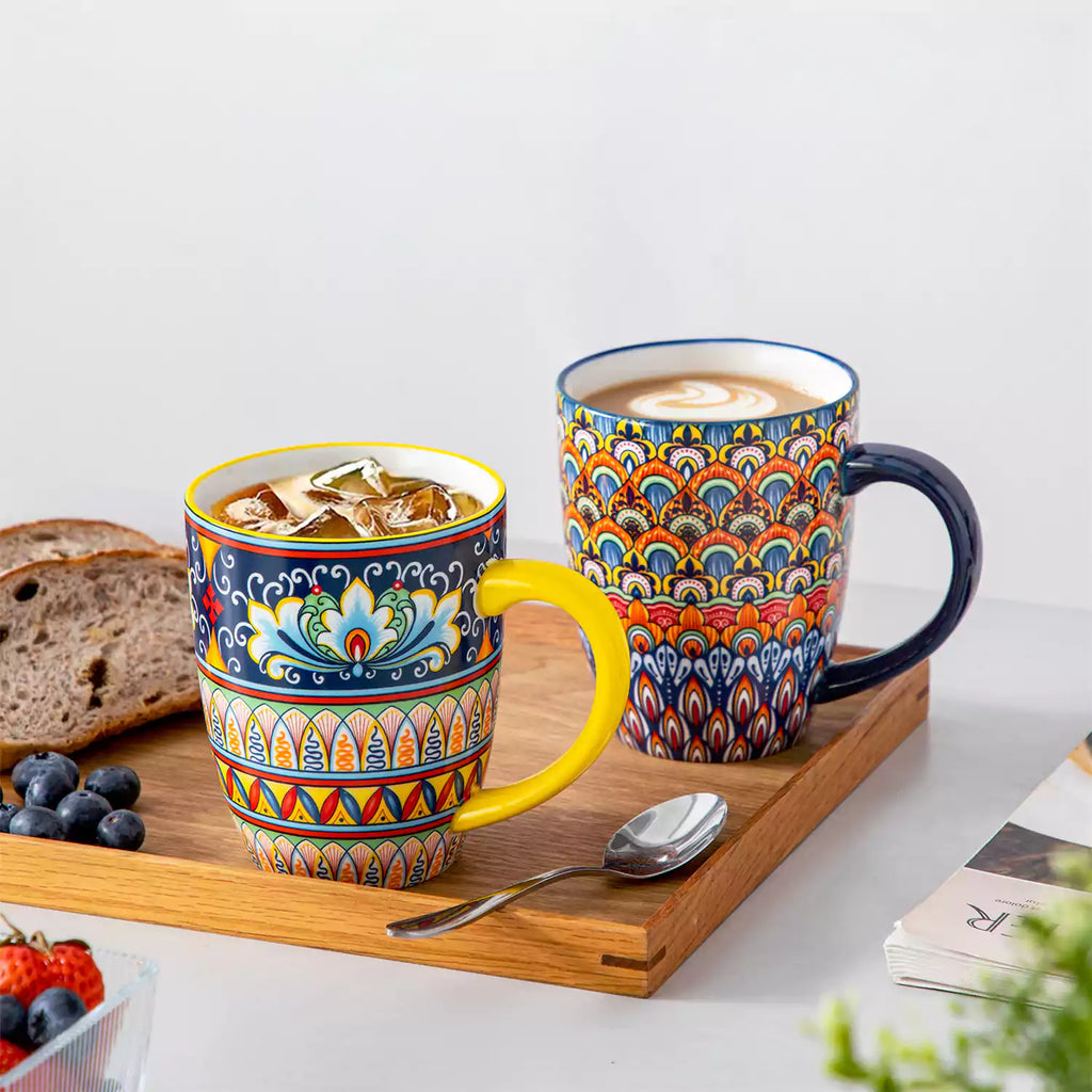 Simi Porcelain Mugs – Set of 6