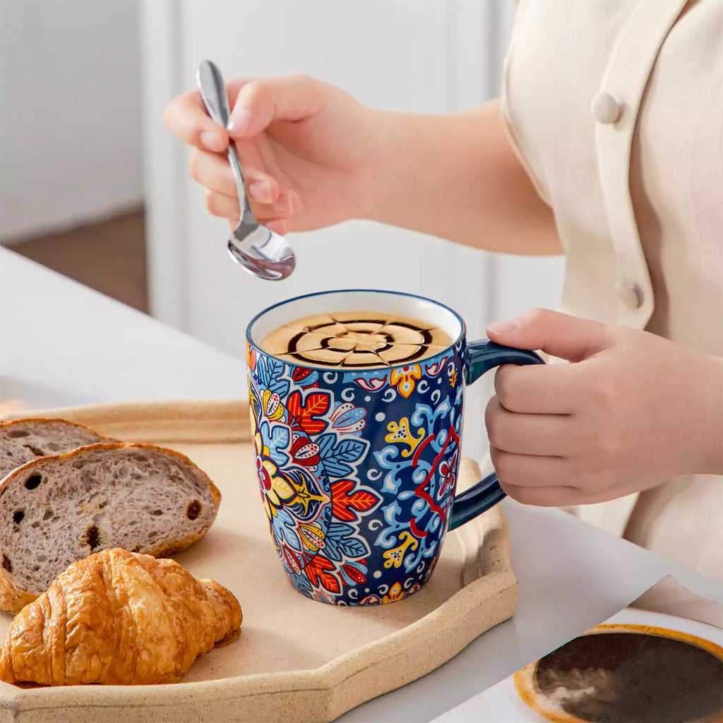 Simi Porcelain Mugs – Set of 6