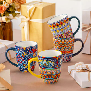 Simi Porcelain Mugs – Set of 6