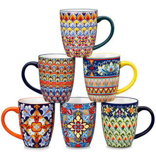 Simi Porcelain Mugs – Set of 6