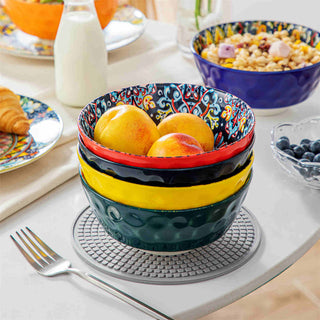 Simi 26oz Porcelain Bowls – Set of 6