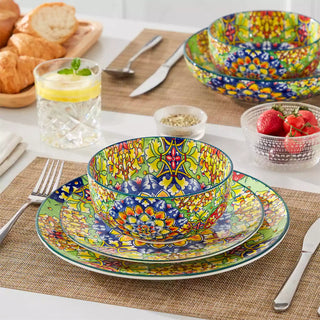 Simi 28oz Double-Sided Porcelain Bowls – Set of 6