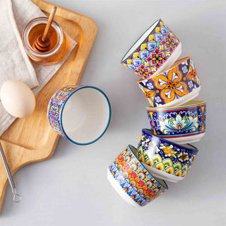 Simi Porcelain Ramekin Bowls – Set of 6 (4oz–8oz)