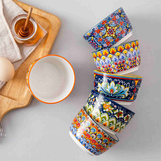 Simi Porcelain Ramekin Bowls – Set of 6 (4oz–8oz)