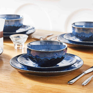 Starry 12 Piece Stoneware Dinnerware Set – Service for 4