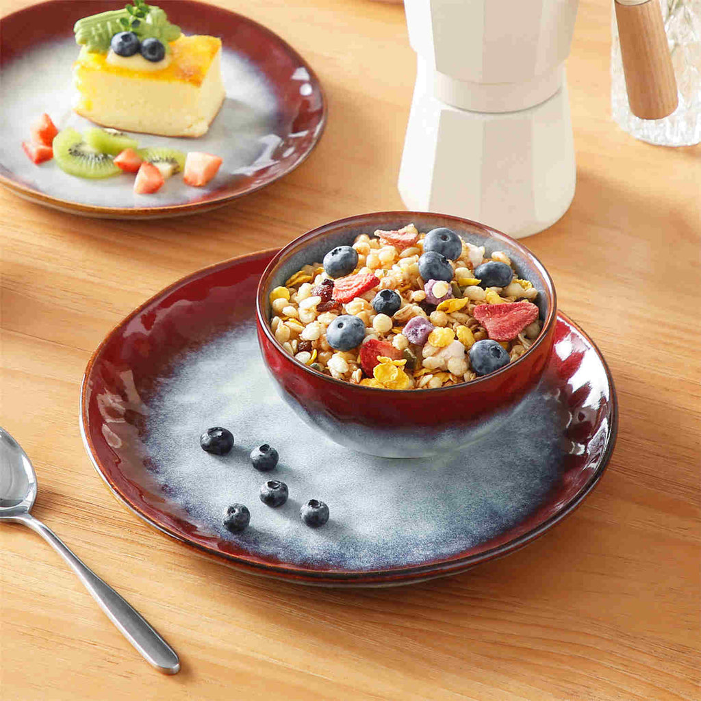 Starry 12 Piece Stoneware Dinnerware Set – Service for 4