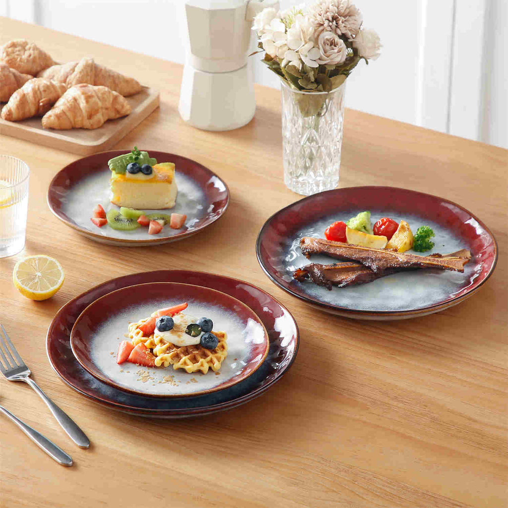 Starry 12 Piece Stoneware Dinnerware Set – Service for 4
