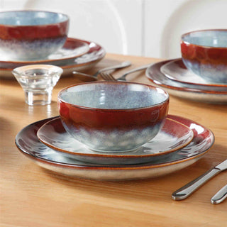 Starry 12 Piece Stoneware Dinnerware Set – Service for 4