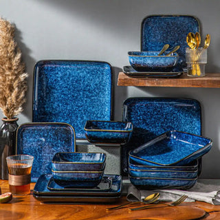 Stern 16 Piece Stoneware Dinnerware Set – Service for 4