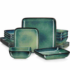 Stern 16 Piece Stoneware Dinnerware Set – Service for 4