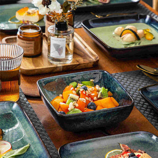 Stern 16 Piece Stoneware Dinnerware Set – Service for 4