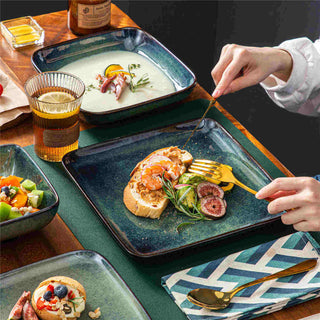 Stern 16 Piece Stoneware Dinnerware Set – Service for 4