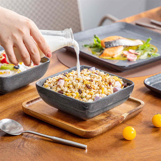 Stern 16 Piece Stoneware Dinnerware Set – Service for 4