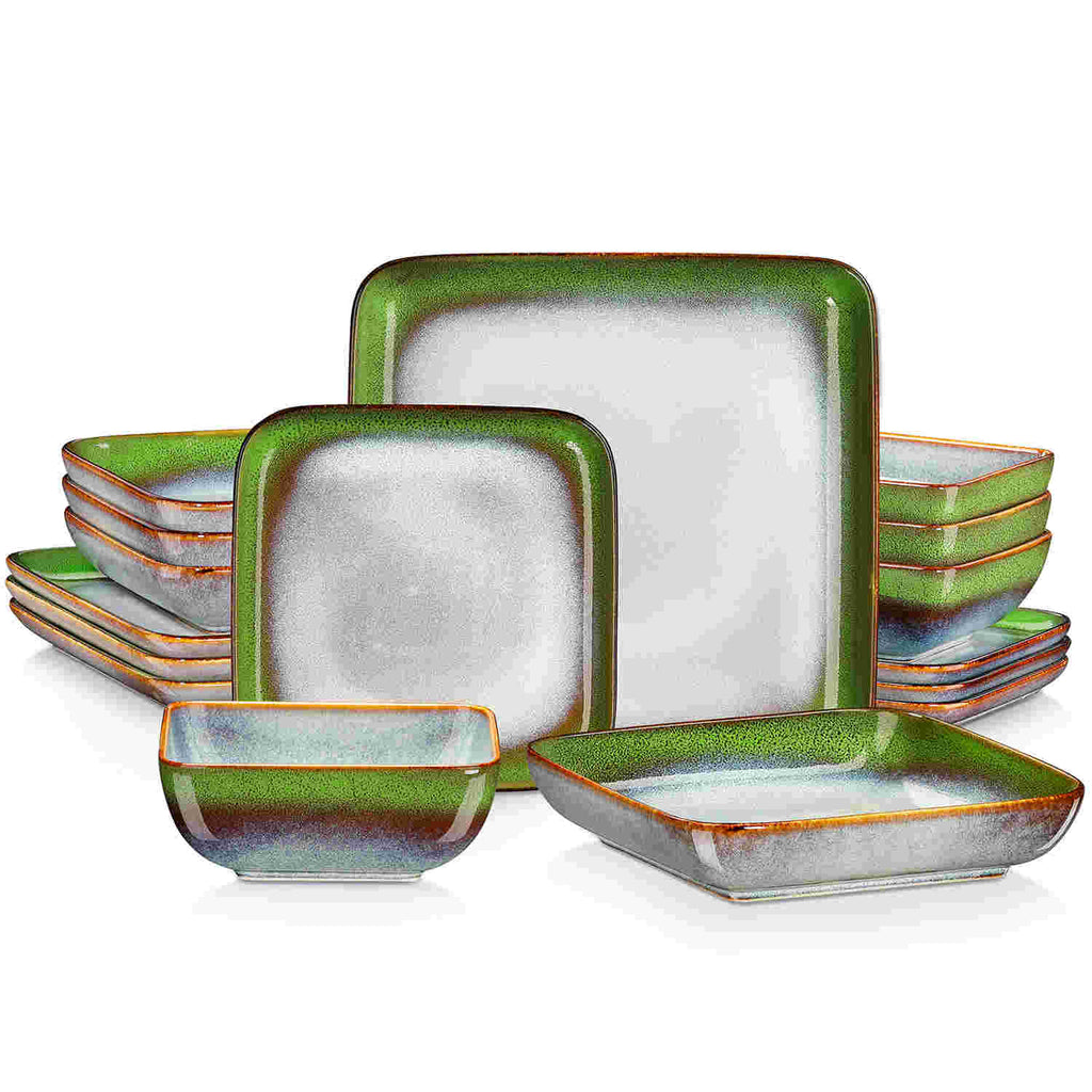 Stern 16 Piece Stoneware Dinnerware Set – Service for 4