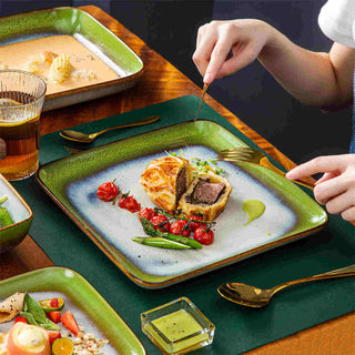 Stern 16 Piece Stoneware Dinnerware Set – Service for 4