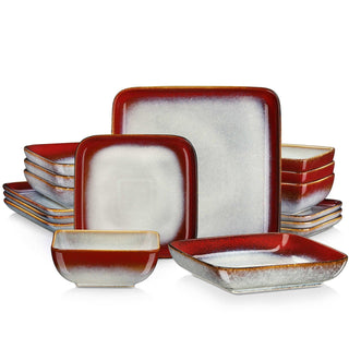 Stern 16 Piece Stoneware Dinnerware Set – Service for 4