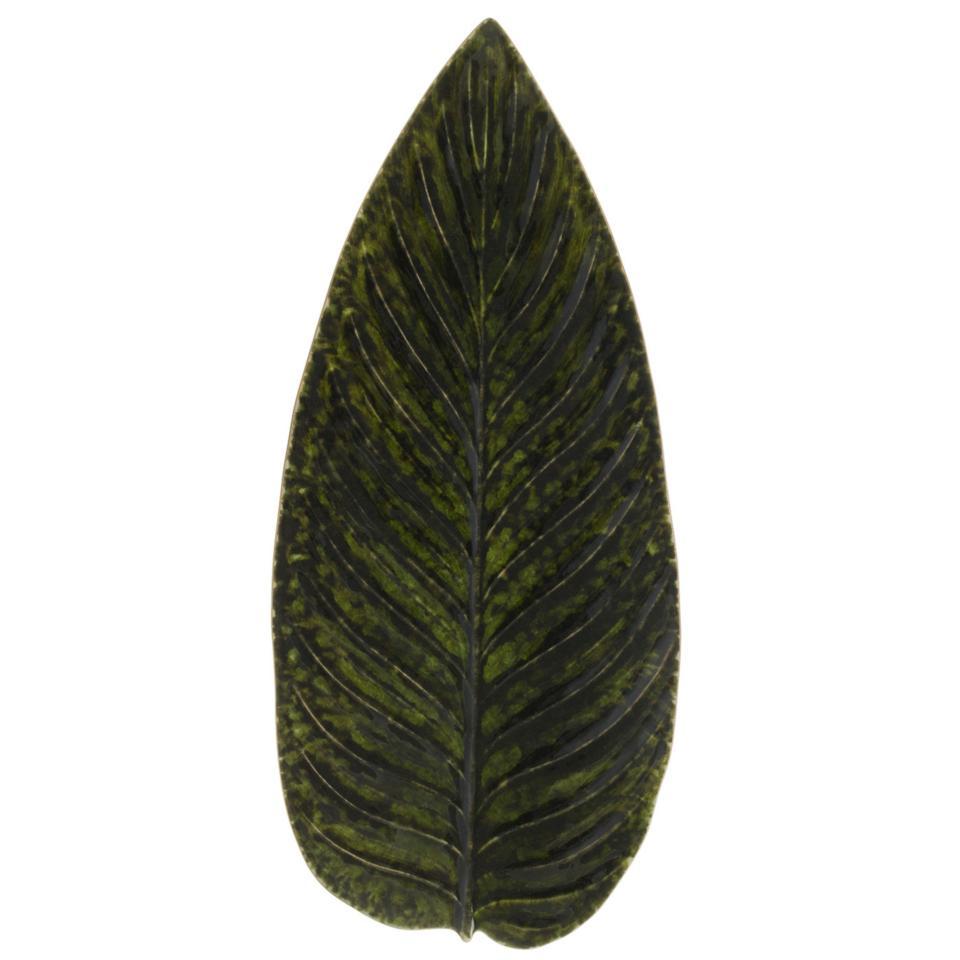 COSTA NOVA – Casafina Riviera Strelizia Leaf Platter 16