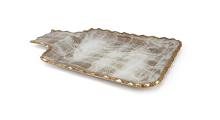 Gold Brushed  Tray