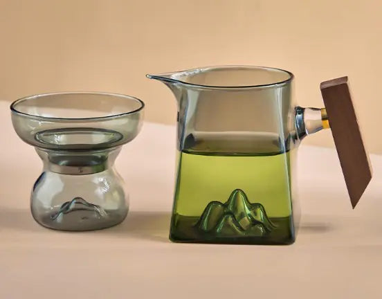 Elegant Thickened Glass Fair Cup – 250 ml Clear Beverage Glass